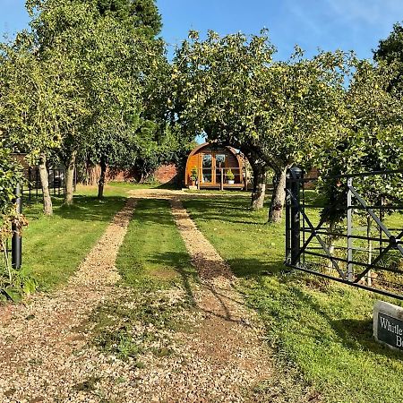 什鲁斯伯里 Secluded Cosy Luxury Pod With Wood Fired Hot Tub酒店 外观 照片