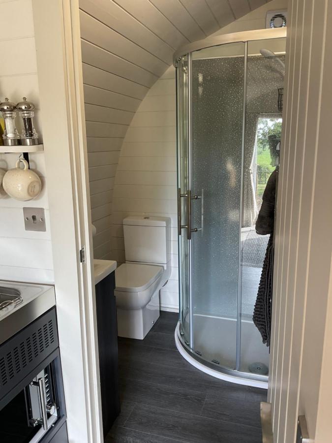 什鲁斯伯里 Secluded Cosy Luxury Pod With Wood Fired Hot Tub酒店 外观 照片